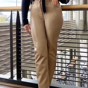 Aritzia Melina Pants Vegan Leather Size 10